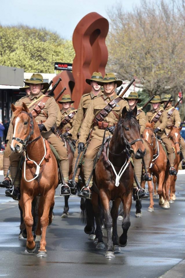 Queen Alexandra's Mounted Rifles: Mounted Riflemen