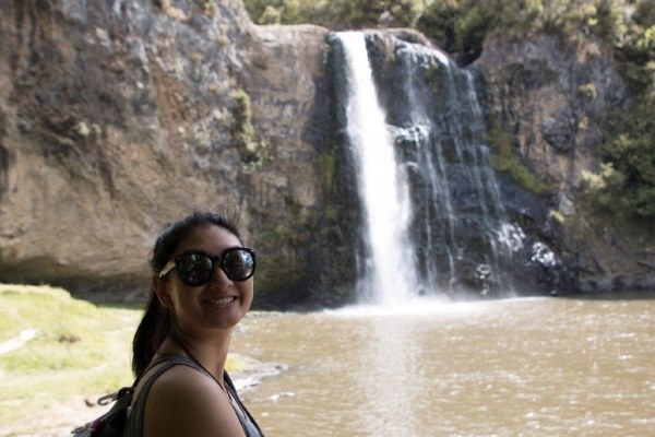 Elaine at Hunua Falls November 2017