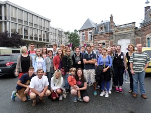 Farewell to Homestay Families in Arras
