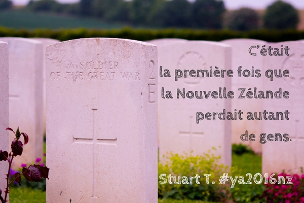 'C’était la première fois que la Nouvelle Zélande perdait autant de gens en une guerre' #lettredecandidature