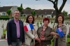 The French team ,from left to right : Daniel, Céline, Véronique and Christèle t