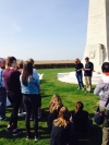 Paying our respects to New Zealand soldiers at Longueval